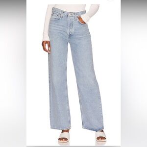 Agolde Low Rise Baggy in Void size 26